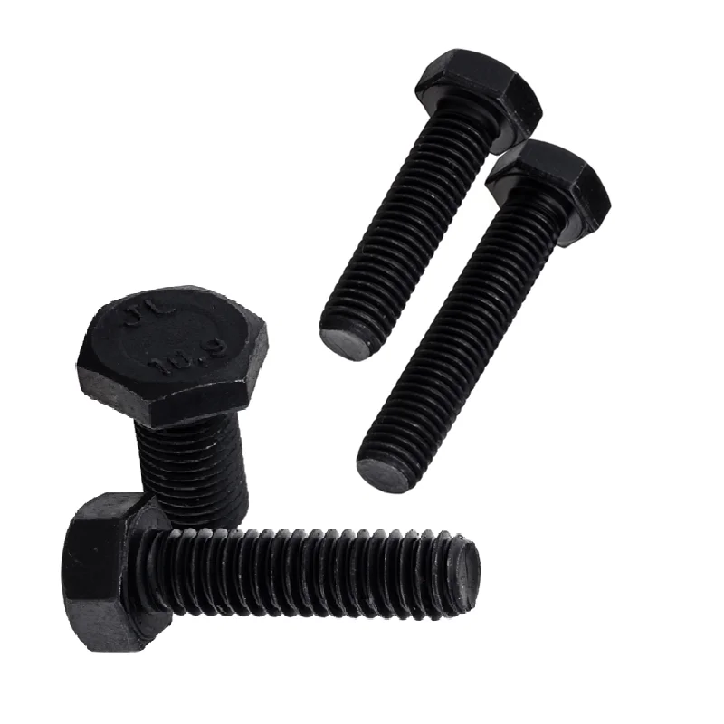 Black Fastener Din933 Hex bolt Industrial Top Quality Cheap Stainless Steel Hex Head Bolt