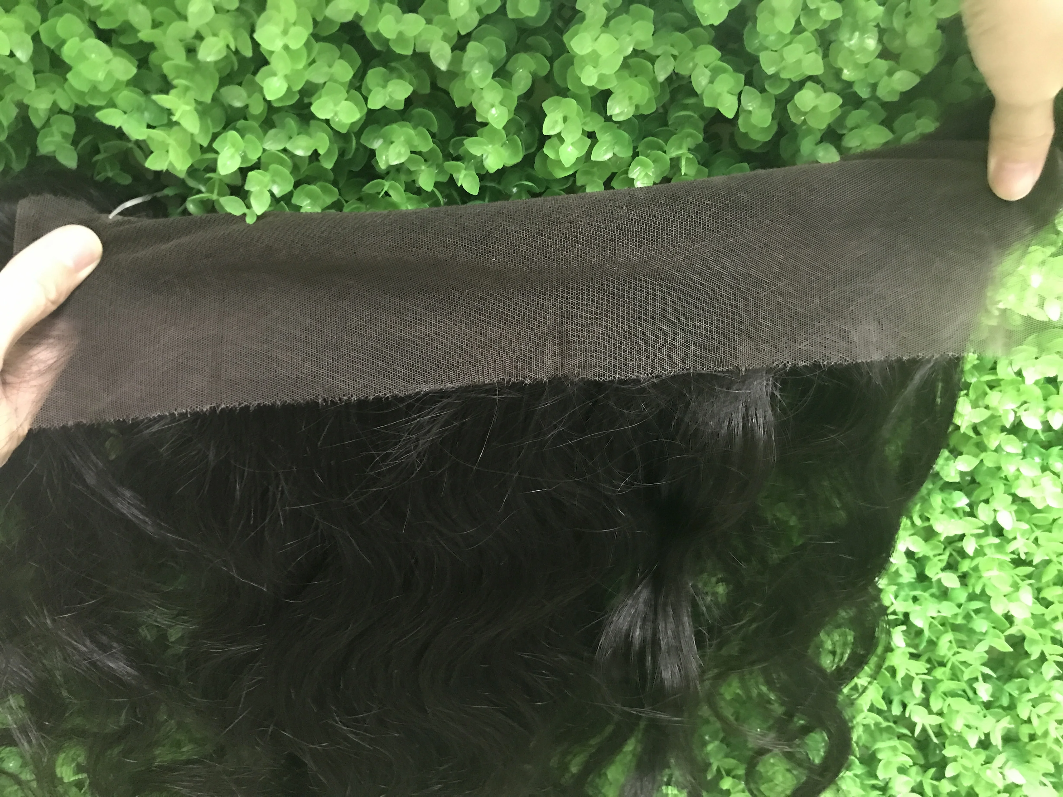 Real super thin HD swiss transparent ear to ear 13x6 HD lace frontal silky straight