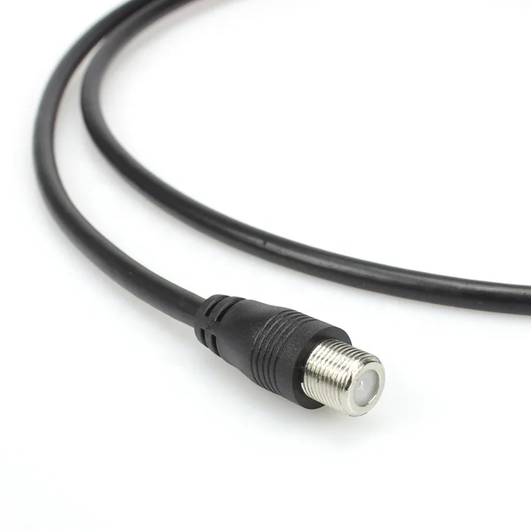 F jack Female to F Male Plug RF Coaxial RG59 RF Antenna  Cable F connector plug cable for TV