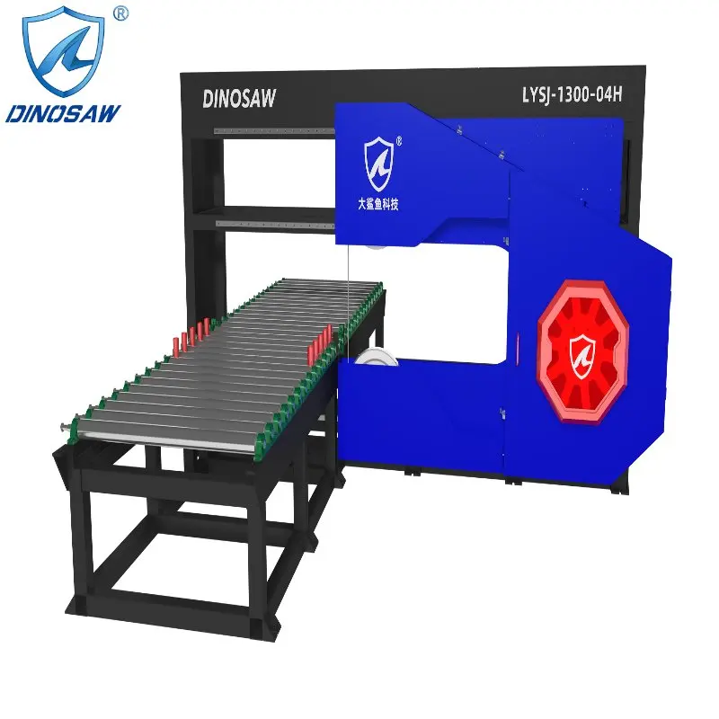 cnc decoration road S-Shape artificial Plaza parking stone cutting wire saw machine for Municipal Works