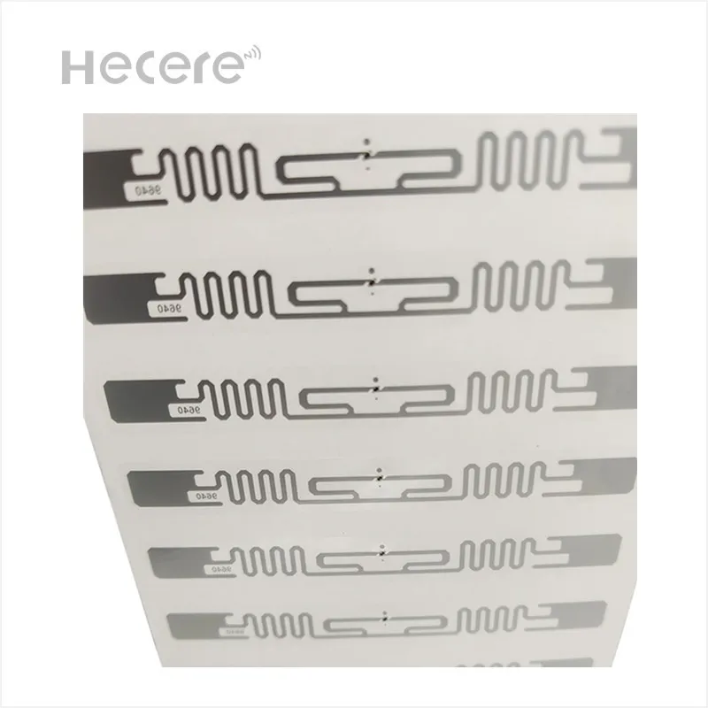 Manufactory ISO1800-6C RFID UHF Tag /Wet /Dry Inlay /Label for Inventory Management System