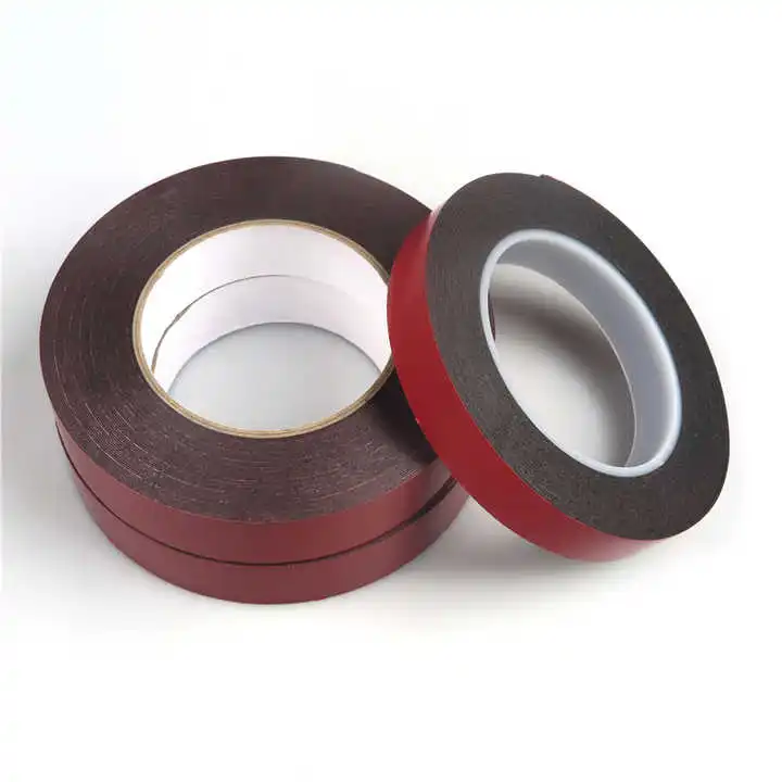 Custom wholesales Acrylic rubber foam tape self adhesive seal tape eva foam black single double sided tape