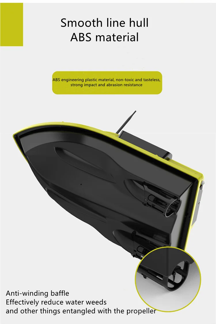 remote bait boat