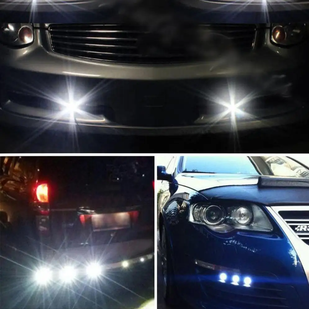18mm 23mm 9W LED Eagle Eyes DRL Daytime Driving Lights Backup Reversing Parking Turn Signal Automobiles Lamps For All Car Model