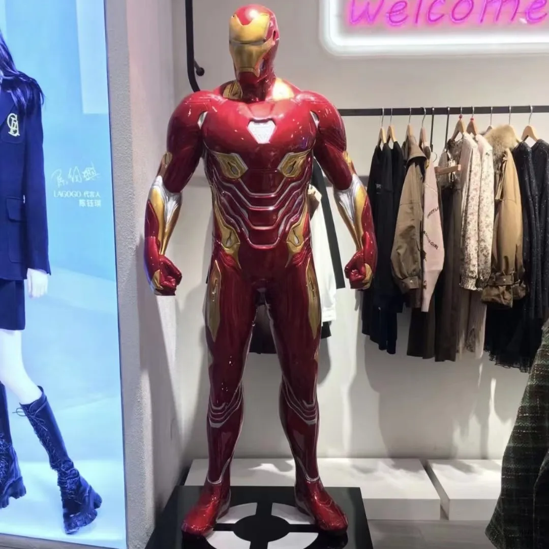 best selling Iron Man statue famous marvel anime character sculpture action figure home decor