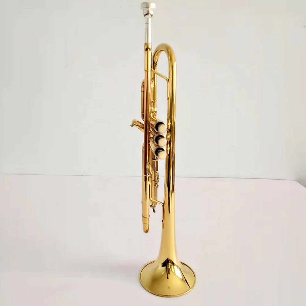 
Made in China of high quality brass Bb trumpet instruments 