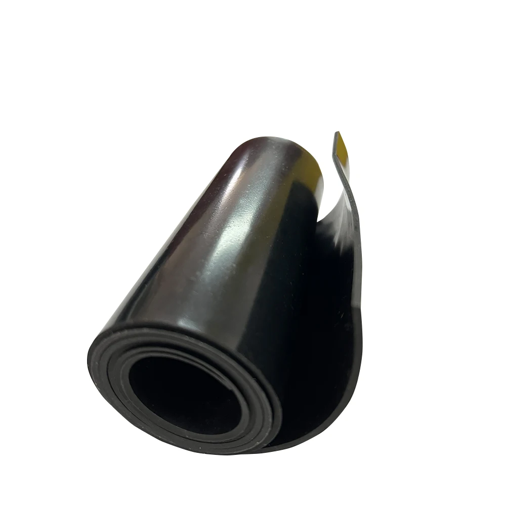 Industrial 2m Width Waterproof 1mm 2mm 4mm 5mm Black Floor Roll Sheet Epdm Rubber