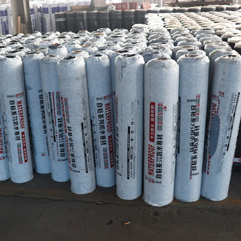3mm 4mm thickness 1m wide  sbs adhesive torch type  fine sand waterproofing membrane