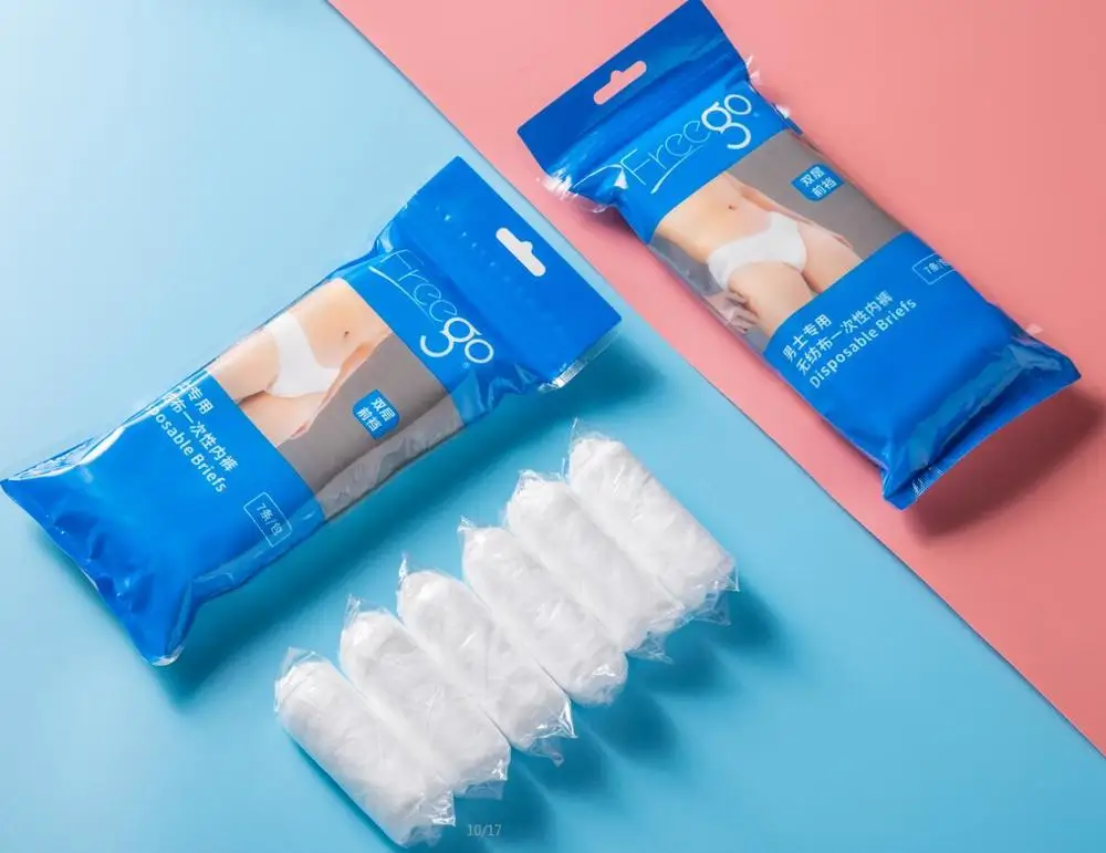 Дешевые мужские трусы, одноразовое нижнее белье для одноразового использования