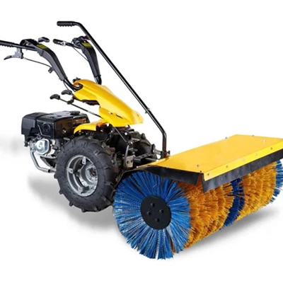 New Hand Push Type Small Residential Property Brush Snow Plow Snow Removal Machine for Sale