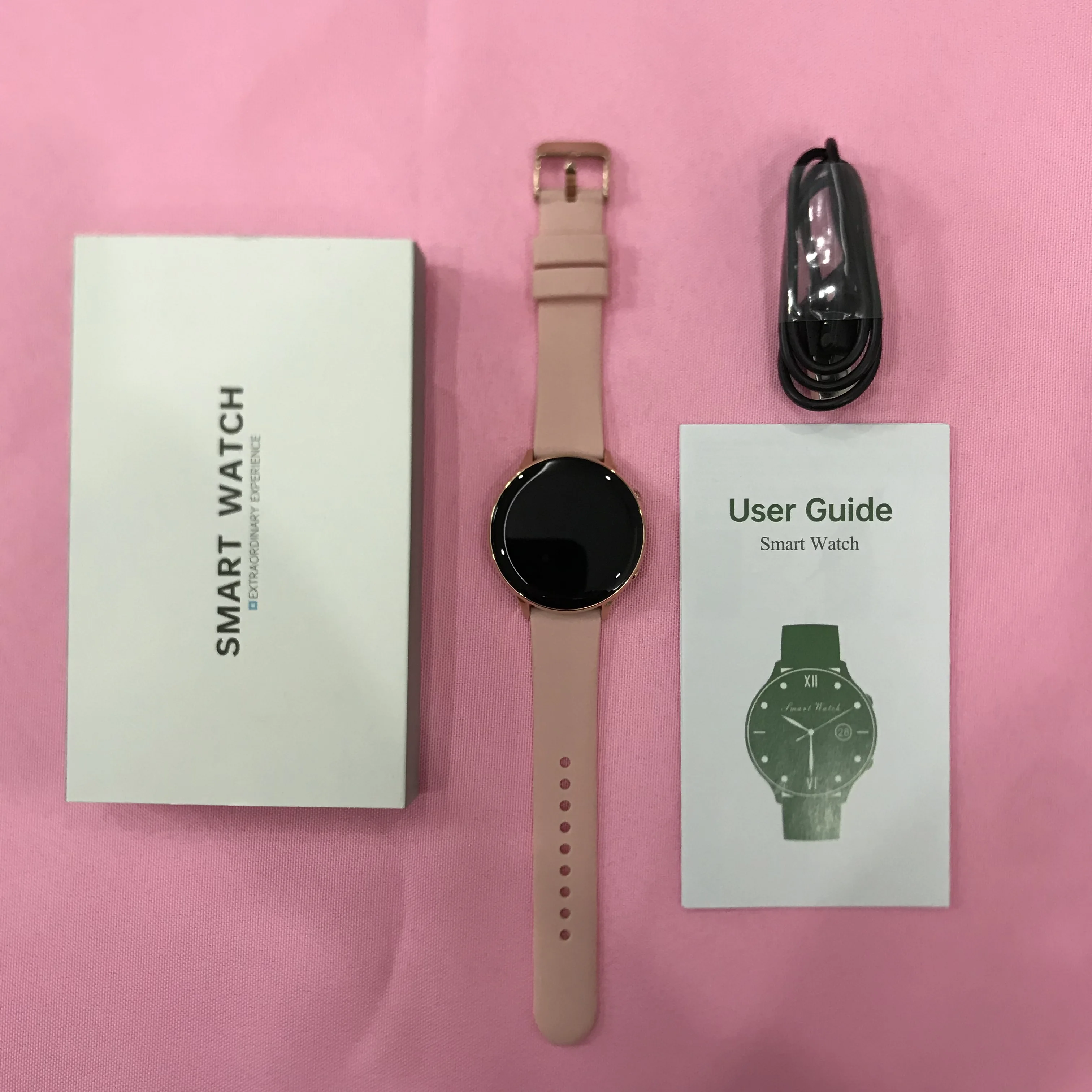 BF05 Smartwatch 180Mah Large Capacity Polymer Batteries  Body Temperature Monitoring  OEM/ODM RoHs CE Round Smart Bracelet