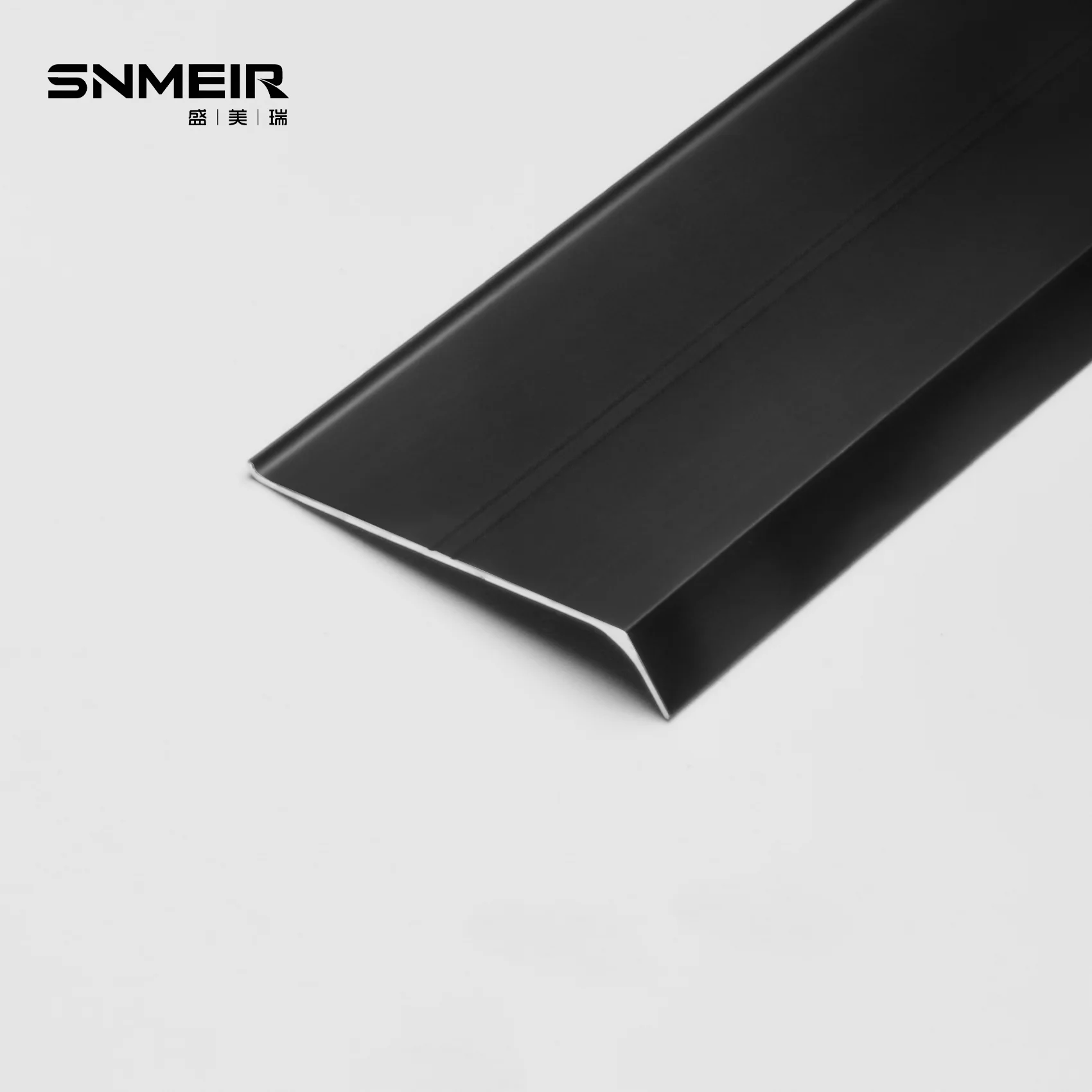 Senmry Custom New Design Extruded Aluminum Skirting Baseboard Paste Metal Skirting
