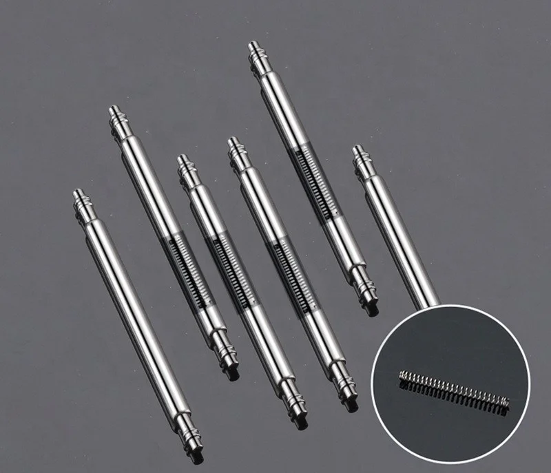 Spring Lever Watch Accessories Silver Steel Spring Lever Watch Pin Strap, Wholesale Factory Customized Watch Switch Lugs