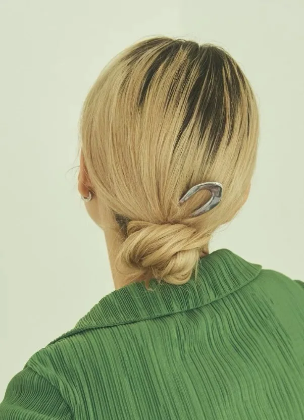 Wholesale Hairpins Simple Elegant Metal Silver Gold U Shape Hair Fork for European Women Fashion Hair Accessories