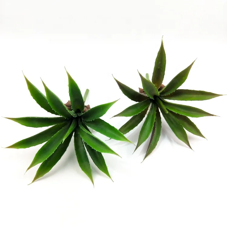 Sale Indoor Decoration PE Little aloe vera realistic Artificial succulents plants