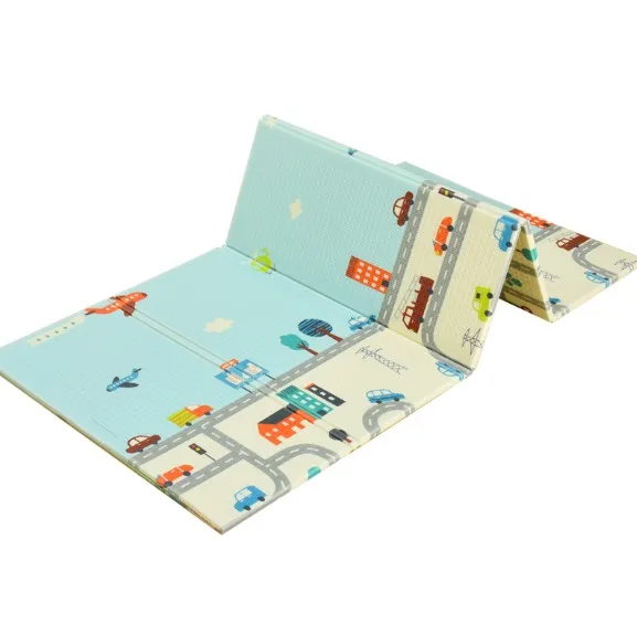 
2021 hot style soft multifunction foldable baby play mat 