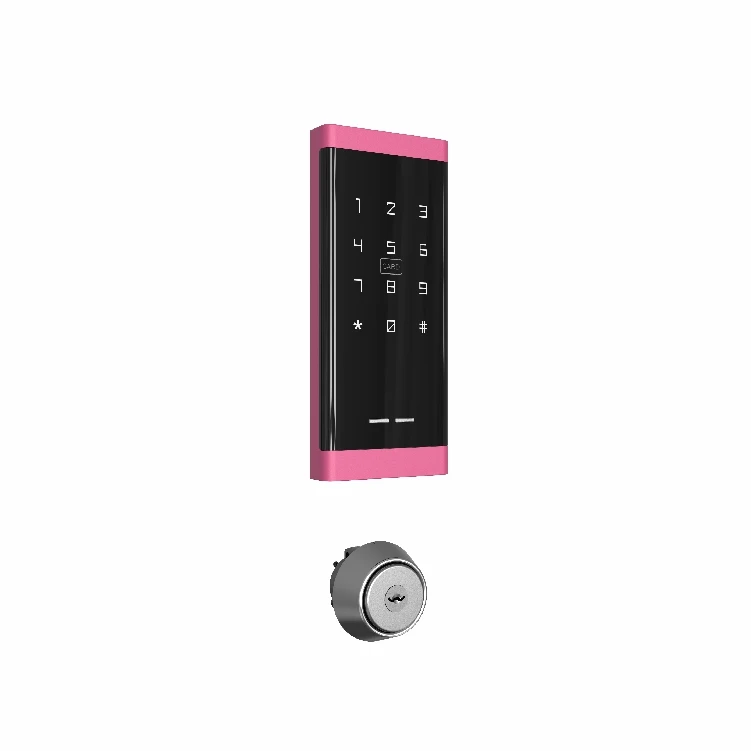 JIXIN Good Price Manufacturer Electric Lock Door Rim Door Lock Hotel Card Lock