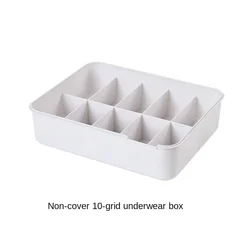 Drawer Organizers Plastic Underwear Storage Box Desktop Bra Socks Panties Organizer with Cover