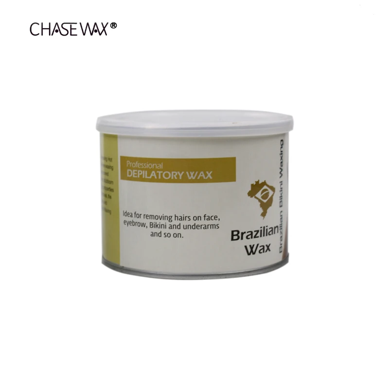 Moisturizing 400g Brazilian Wax Elastic Brazilian Hard Depilatory Wax For Men And Woman