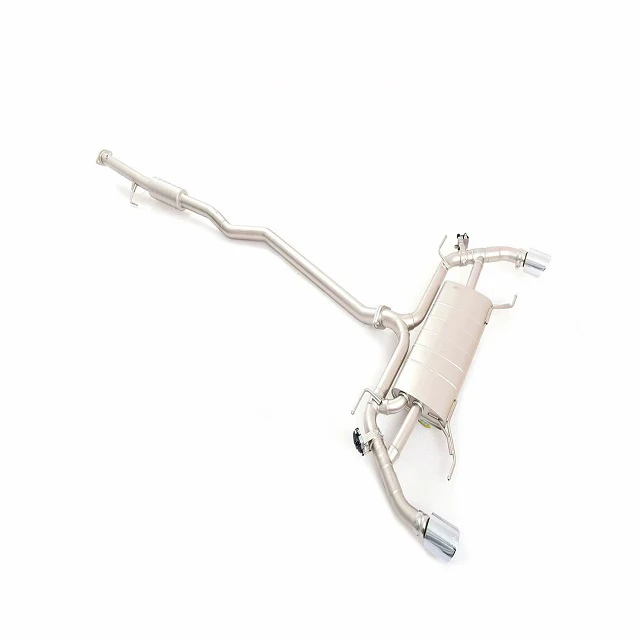 Custom Ss304 Exhaust Dual Exhaust Tips Variable Valve Catback System For Mazda Mx5