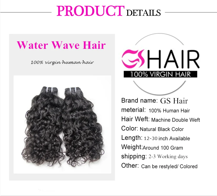 China cuticle aligned virgin water water wave hair human buyers,100 brazilian human hair for sale,aliexpress raw vietnamese hair