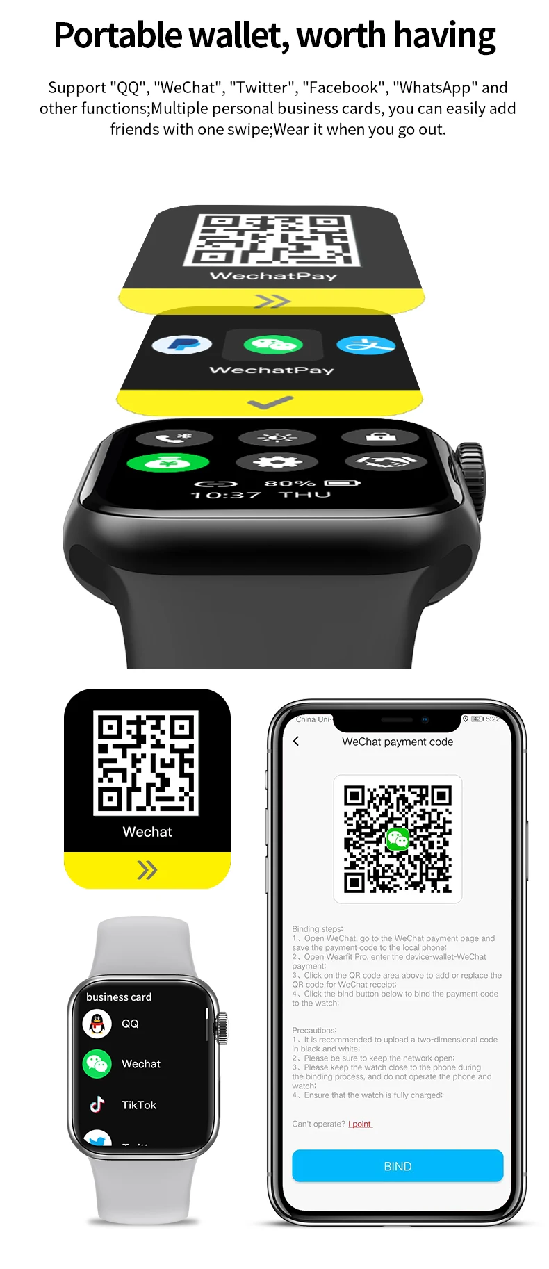 Умные часы HW18 iwo reloj inteligente smaertwatch HW 18 plus pro wearfit smartwatch series serie