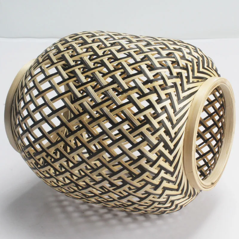 Садовая люстра, креативное освещение, чайный домик, бамбуковые фонари, художественные люстры, бамбуковый абажур