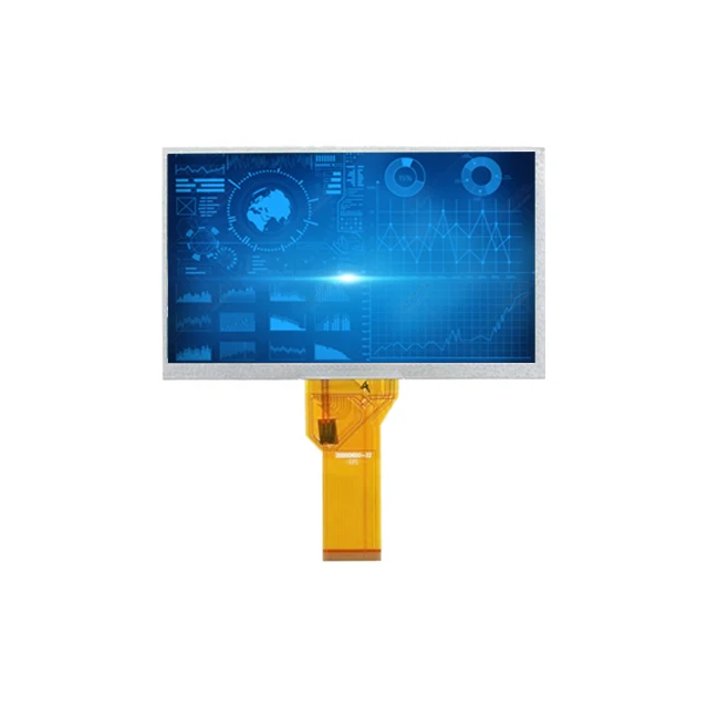 Steady industrial 8 inch display 800(RGB)*600 resolution 300 cd/m² brightness 50 pins interface 8 inch TFT LCD Display