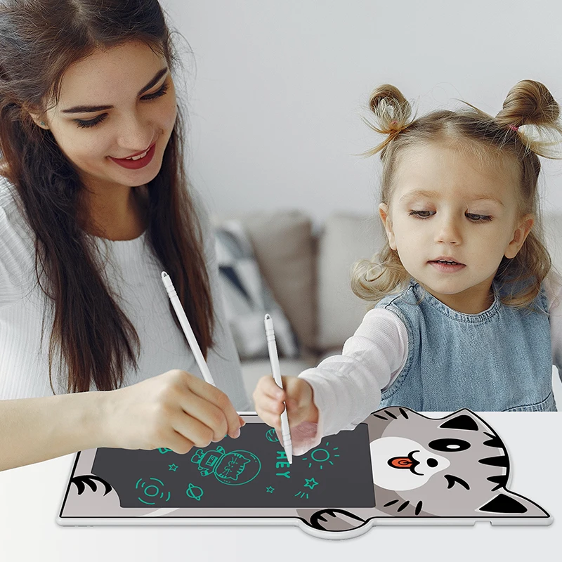Educational Toy Smaller Size Erasable Paperless Kids Doodle Drawing Memo Pad Board 8.5 Inch Lcd Writing Tablets