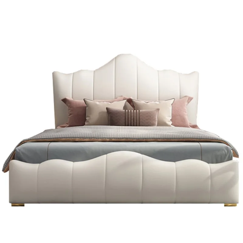 Home Furniture Factory Direct Sell Modern Bedroom Furniture Double Bed