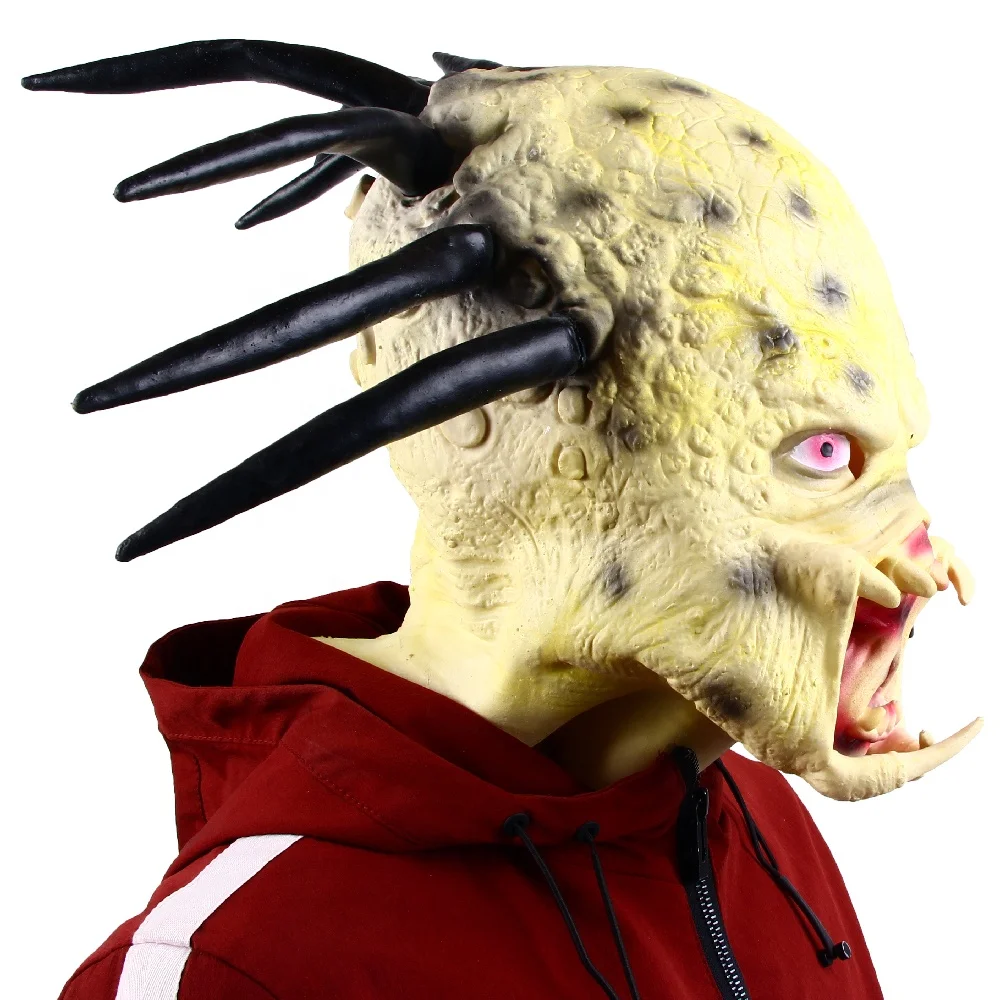 Adult Aliens Vs. Predator Requiem Deluxe Overhead Predator Mask Best Latex Halloween Mask