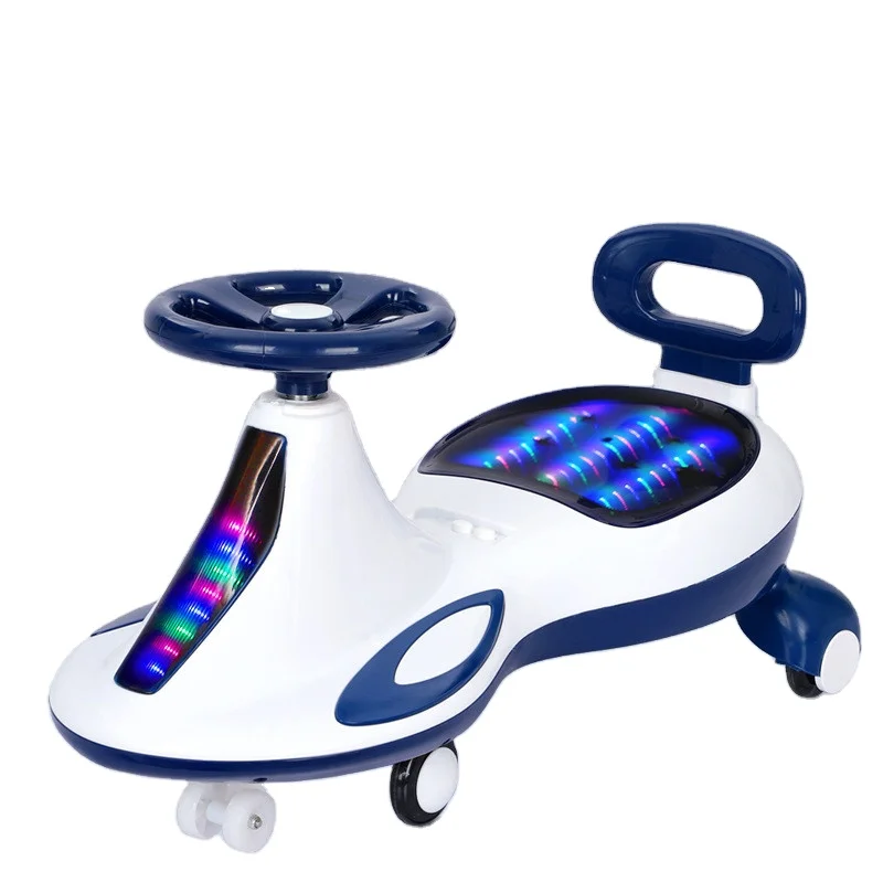 Portable Children Ride on Car Toys with Large Loading Bearing / Kids Twist Car with Anti-Rollover Design