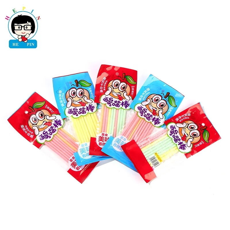 OEM Order Wholesalers Halal Powder CC Stick Fruity Flavor Candy Mixed Color For Kids