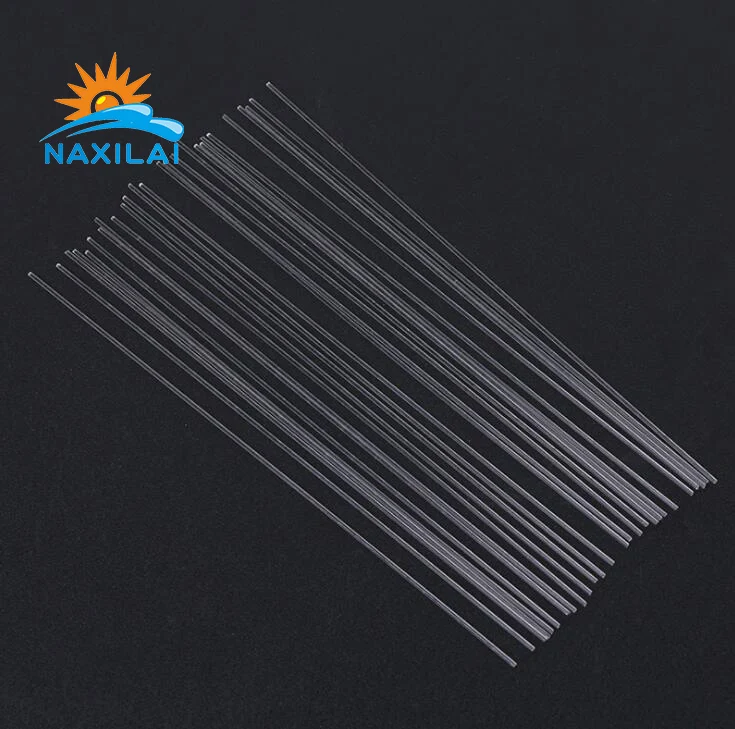 Naxilai Guangzhou factory cut to high quality small diameter size clear pmma plastic acrylic round rod