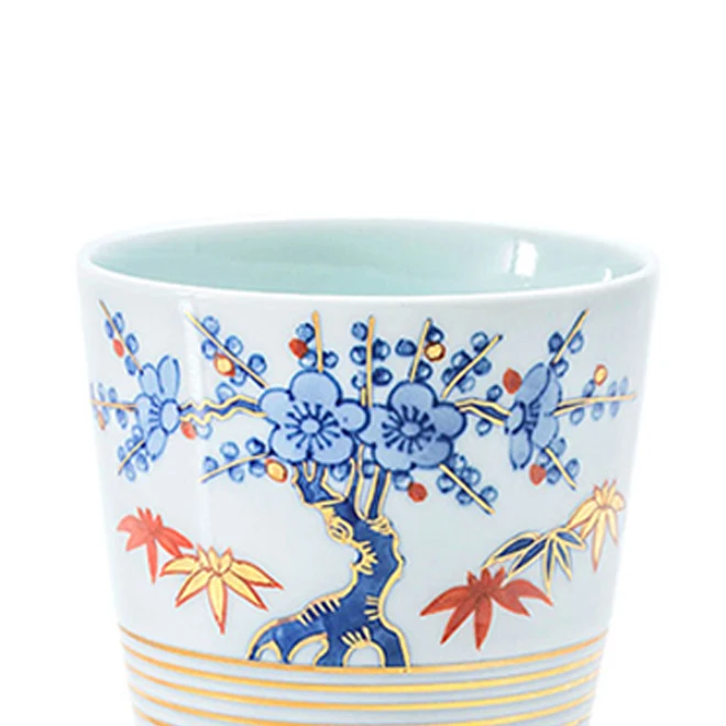 Arita Porcelain Bamboo Modern Color Quality Wholesale Coffee Ceramic Drink Cup Tea