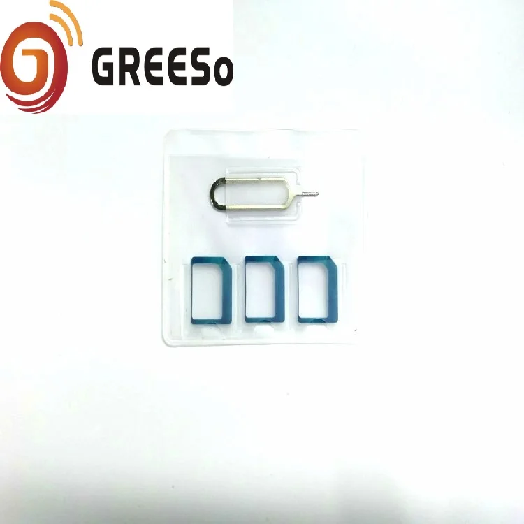 
2019 Newest SIM Card Adapter 5 in 1 for Nano to Micro Standard GSM/SIM Converter set 