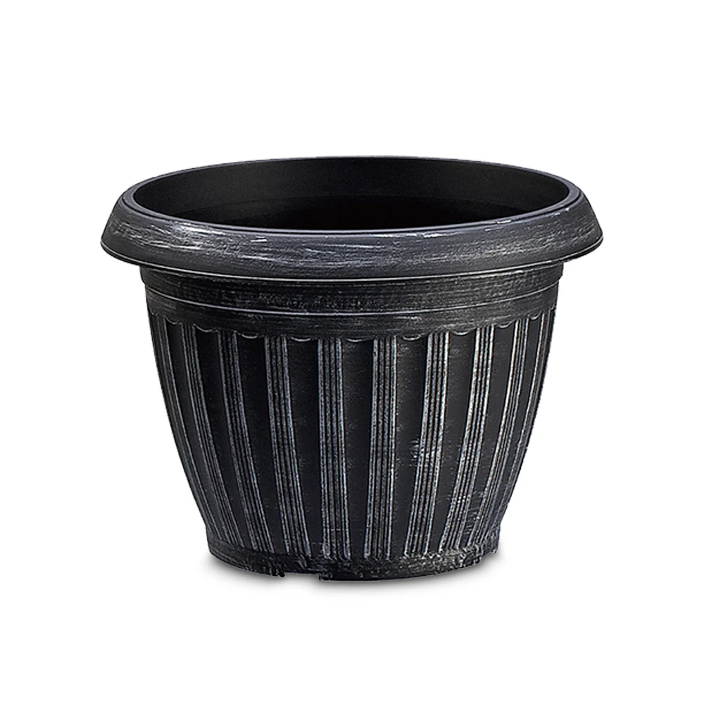 Round outdoor garden plastic orchid plant flower planter pot