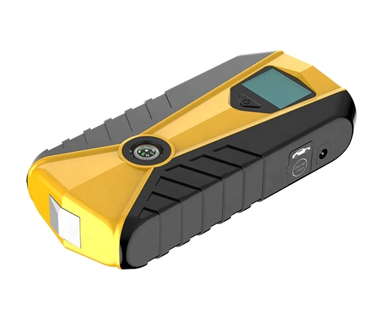 Emergency Tool Multi-function Battery Portable Intelligent Digital Display 12v 24v Car Jump Starter With Lcd Screen