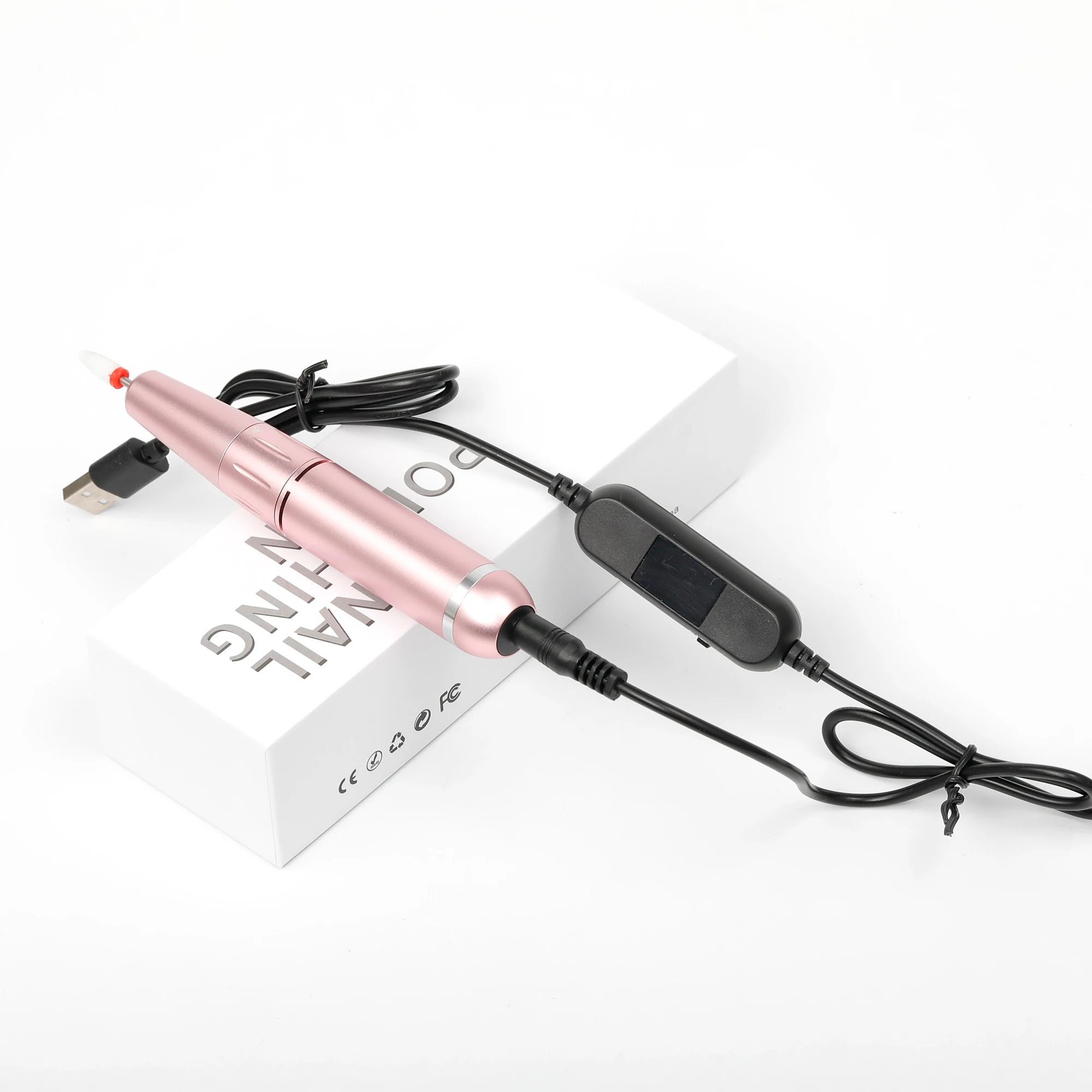 Professional Nail Drill Wholesale Home Use Beauty Manicure Tool Pen Polisher High Quality Portable Nail Drill Strong With Vacuum