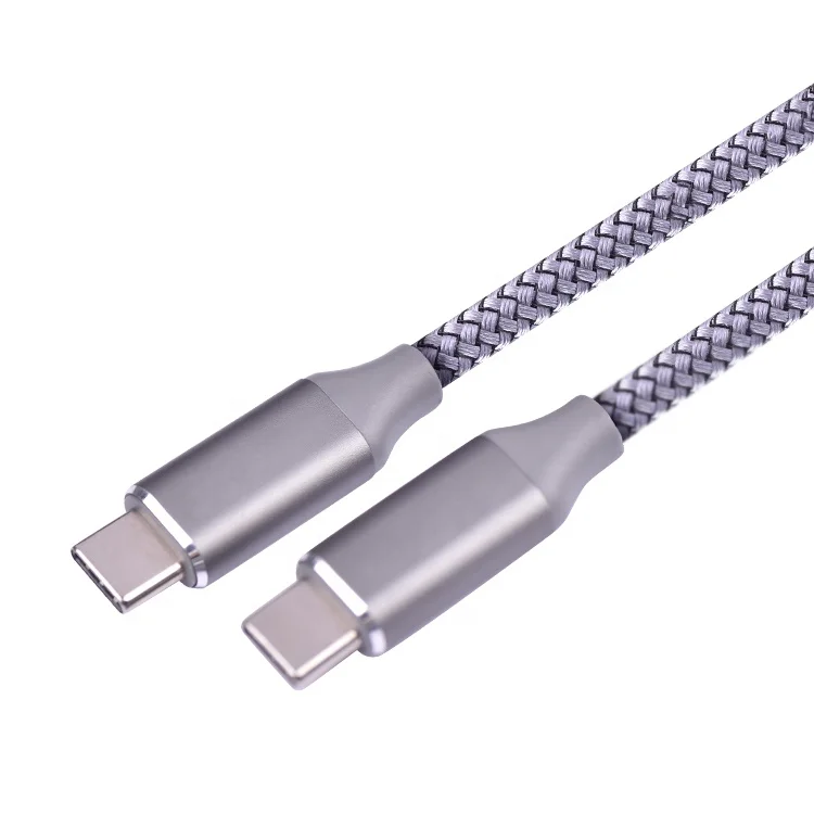 USB-IF бесплатный образец сильный USB-C-USB-C 3,1 20 V 5A 100 W PD Кабель зарядного устройства с E-mark