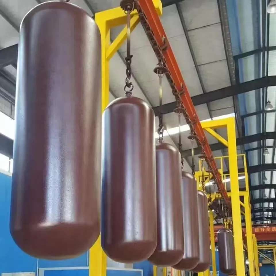 Factory Direct Sales ISO 11439 Standard Type 1 CNG Cylinder 279mm 40L 60L 80L Light Weight CNG Cylinder Price