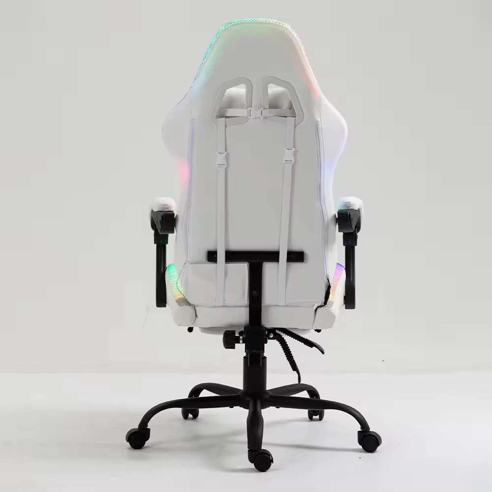 Poland Sunlight Style Gamer Chair Cheap White Wholesale Game Massage Custom Chair Relaxing Video Gaming Chair With Rgb Light