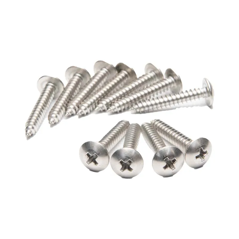 Custom Manufacturer Stainless Steel Metal Thread M2 M3 M4 M5 M6 Self Tapping Fasteners Self-Tapping Screws