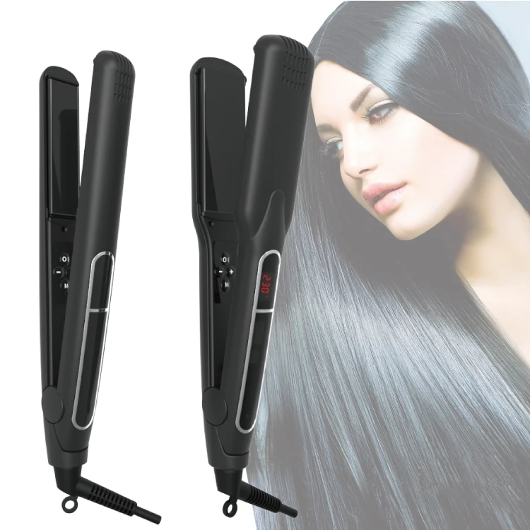 Профессиональный бразильский Кератиновый керамический титановый утюжок для волос, 450 градусов