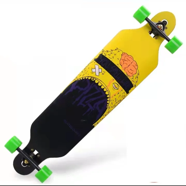 Wholesale 42inch Wood Maple Drop Down Downhill Cruiser Custom Complete Dancing Longboard