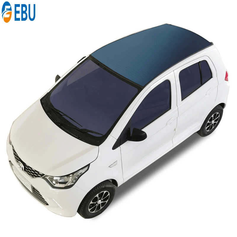 New Right steering electric car cheap adult hybrid solar 300 km endurance top speed 70 km/h made in China