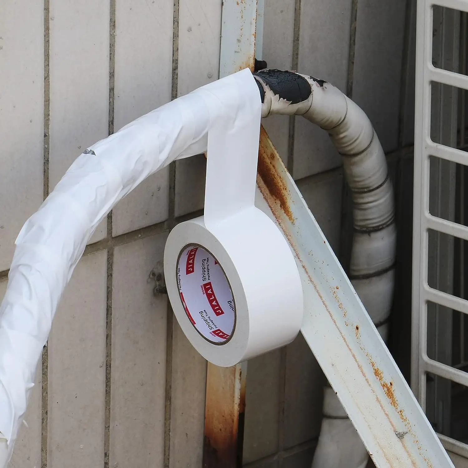 China Wholesale stage White  duck tape 1.88inch 30yd  cloth duct gaffer tape