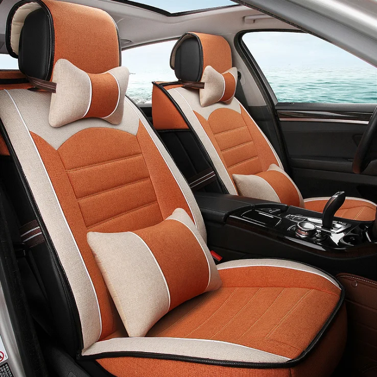 
Sandwich fabric car seat cover 
