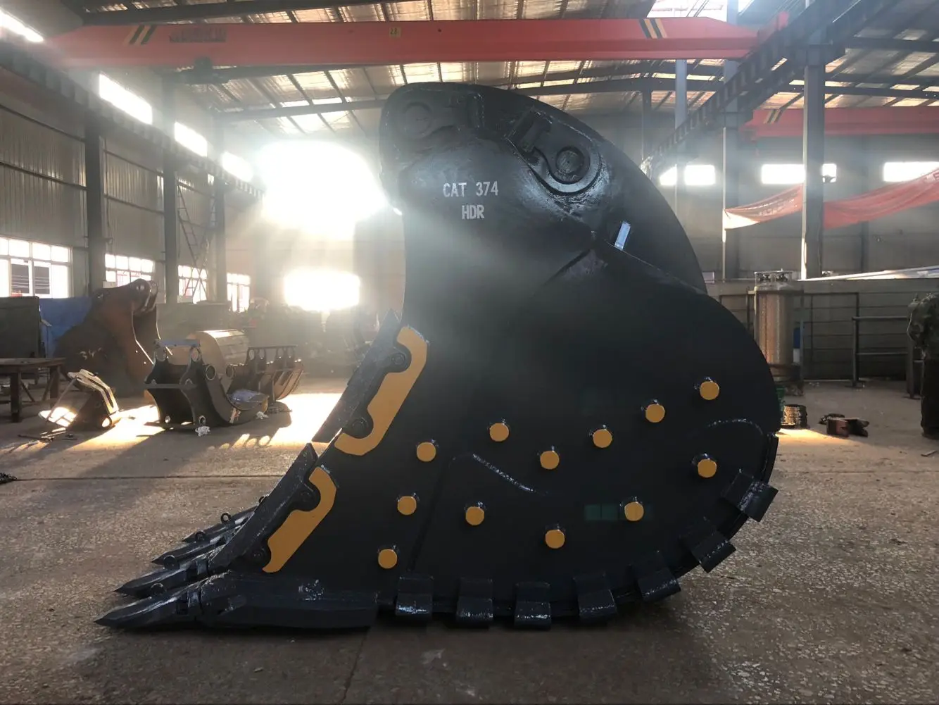 OEM 50T Severe Duty Ore Rock  Bucket for Mining Mountain