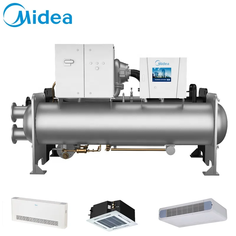 Midea AHRI Сертификация система HVAC 150 тонн 500 литров охладитель воды